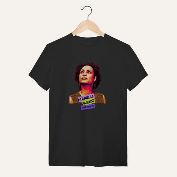 Camiseta Marielle Presente - Voz Ativa | Algodão 100% (Quality)