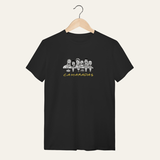 Nome do produto Camiseta Comaradas: Unidade e História - Voz Ativa | Algodão 100% (Quality)