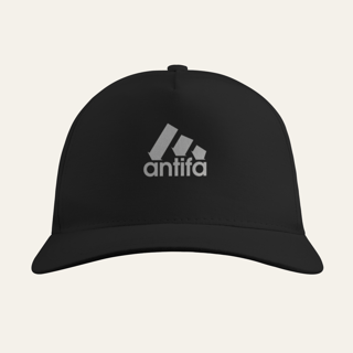 Nome do produto Boné Antifa: Luta e Resistência – VOZ ATIVA | Sarja 100% Algodão (Premium)