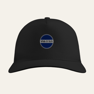 Nome do produto Boné Viva o SUS – VOZ ATIVA | Sarja 100% Algodão (Quality)