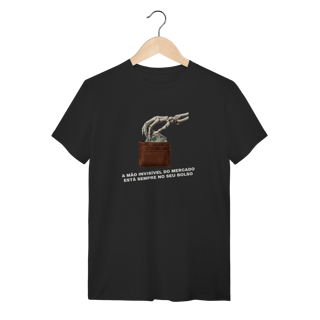 Nome do produto Camiseta Mão Invisível do Mercado: Sátira Ativa - VOZ ATIVA | Algodão 100% (Quality)