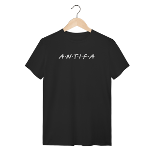 Nome do produto Camiseta Antifa:: Luta e Resistência - VOZ ATIVA | Algodão 100% (Quality)