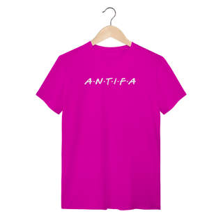 Nome do produto Camiseta Antifa:: Luta e Resistência - VOZ ATIVA | Algodão 100% (Quality)