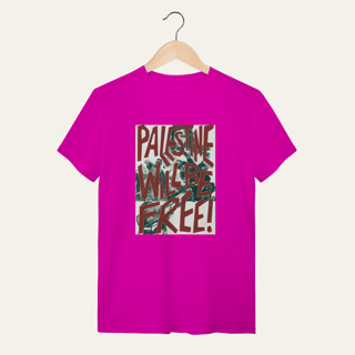 Nome do produto Camiseta Palestine Will Be Free: Luta e Resistência - VOZ ATIVA | Algodão 100% (Quality)