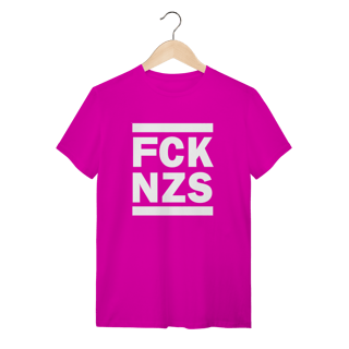 Nome do produto Camiseta FCK NZS: Luta e Resistência - VOZ ATIVA | Algodão 100% (Quality)