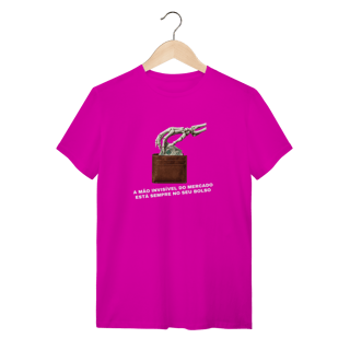 Nome do produto Camiseta Mão Invisível do Mercado: Sátira Ativa - VOZ ATIVA | Algodão 100% (Quality)