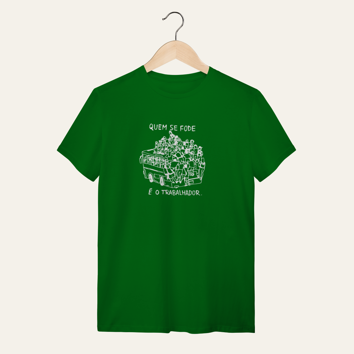 Camiseta Quem se Fode: Sátira Ativa - VOZ ATIVA | Algodão 100% (Quality)