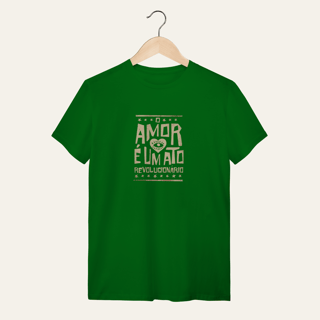 Nome do produto Camiseta O Amor é um Ato Revolucionário: Consciência e Afeto - VOZ ATIVA | Algodão 100% (Quality)