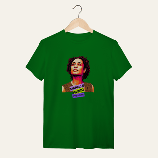 Nome do produto Camiseta Marielle Presente - Voz Ativa | Algodão 100% (Quality)