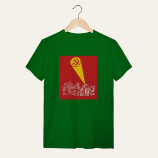 Nome do produto Camiseta Sinal Popular - VOZ ATIVA | Algodão 100% (Quality)