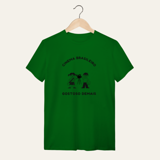 Nome do produto Camiseta Cinema Brasileiro Gostoso Demais: Arte e Cinema - VOZ ATIVA | Algodão 100% (Quality)