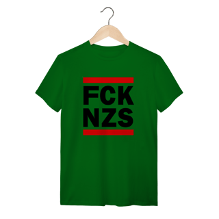 Nome do produto Camiseta FCK NZS: Luta e Resistência - VOZ ATIVA | Algodão 100% (Quality)
