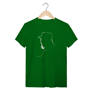 Nome do produto Camiseta Fidel Castro Silhueta: Heróis do Povo - VOZ ATIVA | Algodão 100% (Quality)