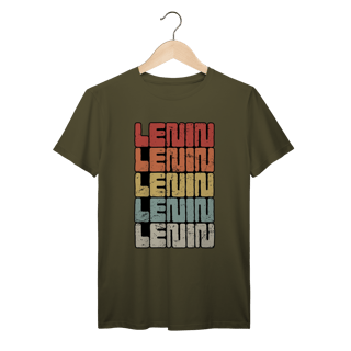 Nome do produto Camiseta Lenin Retrô: Heróis do Povo - VOZ ATIVA | Algodão 100% (Prime-Premium)