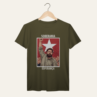 Nome do produto Camiseta Lula: A Voz do Povo - Voz Ativa | Algodão 100% (Prime-Premium)