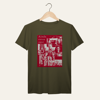 Nome do produto Camiseta Ainda Estou Aqui: Arte e Cinema - VOZ ATIVA | Algodão 100% (Prime-Premium)