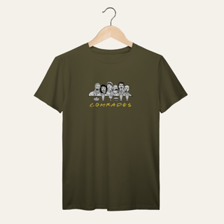 Nome do produto Camiseta Comrades: Unidade e História - Voz Ativa | Algodão 100% (Prime-Premium)