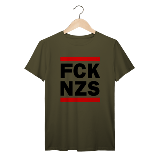 Nome do produto Camiseta FCK NZS: Luta e Resistência - VOZ ATIVA | Algodão 100% (Prime-Premium)
