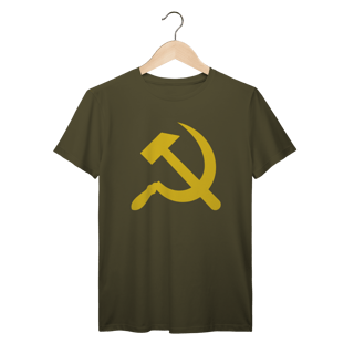 Nome do produto Camiseta Voz Ativa Foide e Martelo: Luta e Resistência- VOZ ATIVA | Algodão 100% (Prime-Premium)