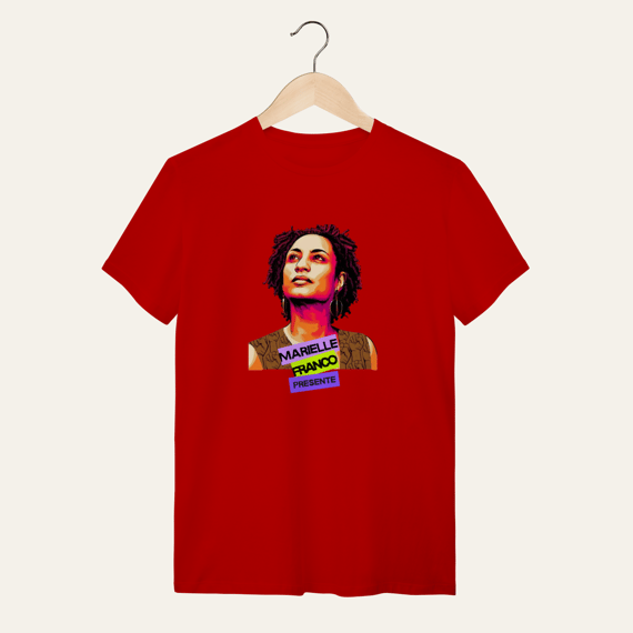 Camiseta Marielle Presente - Voz Ativa | Algodão 100% (Quality)