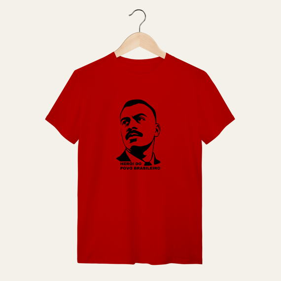 Camiseta Carlos Marighella - Voz Ativa | Algodão 100% (Quality)