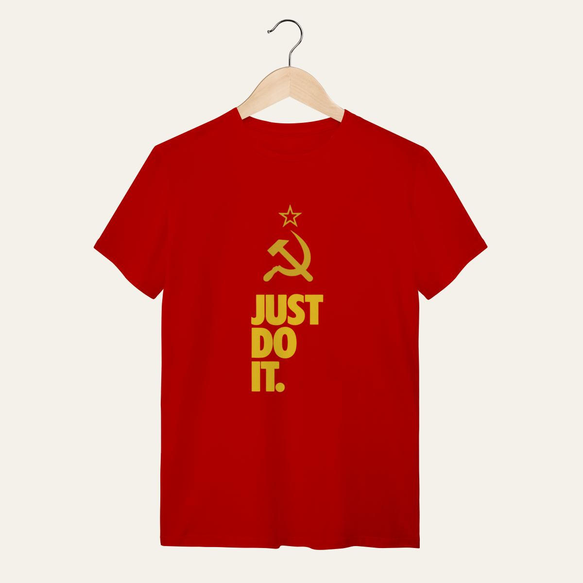 Nome do produto: Camiseta Socialismo Just Do It: Ação Popular - VOZ ATIVA | Algodão 100% (Quality)