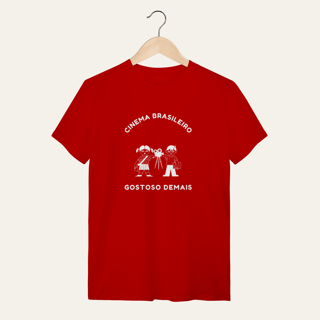 Camiseta Cinema Brasileiro Gostoso Demais: Arte e Cinema - VOZ ATIVA | Algodão 100% (Quality)