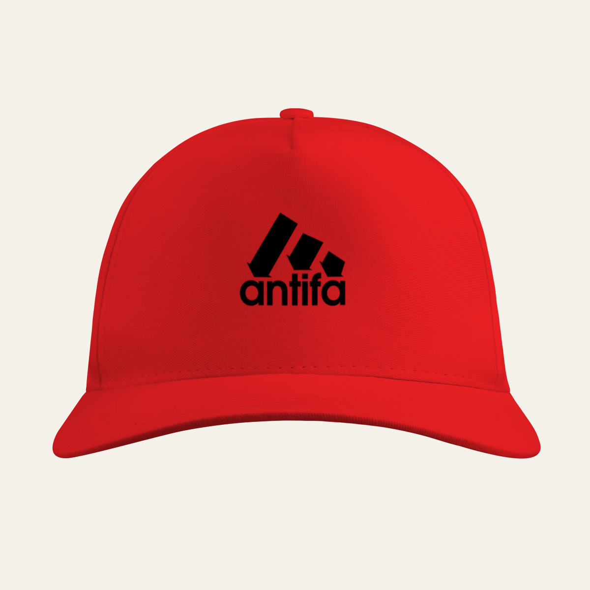 Nome do produto: Boné Antifa: Luta e Resistência – VOZ ATIVA | Sarja 100% Algodão (Premium)