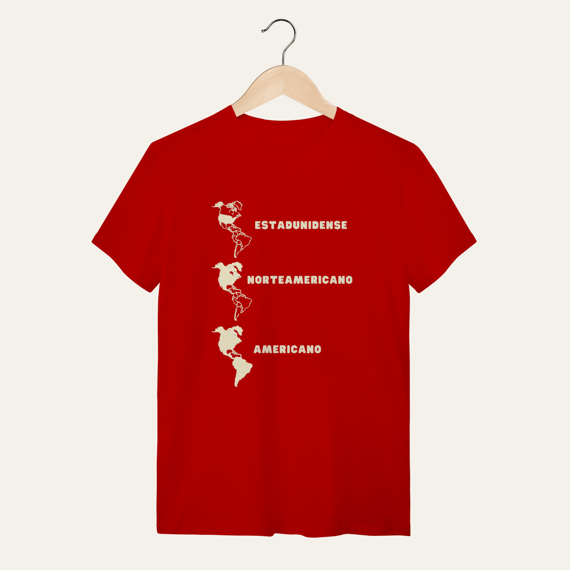 Camiseta Identidade Américas: Luta e Resistência - VOZ ATIVA | Algodão 100% (Quality)