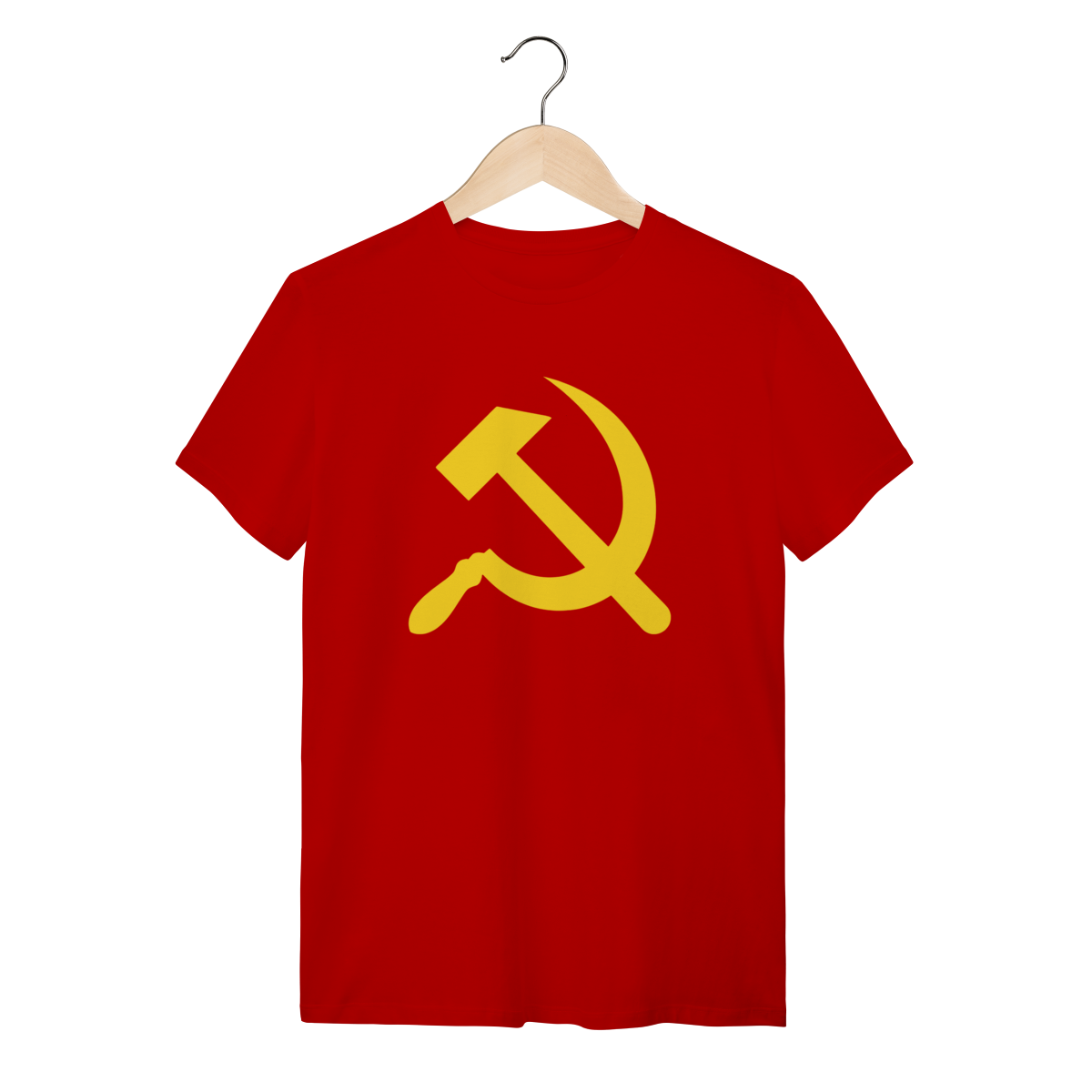 Nome do produto: Camiseta Voz Ativa Foide e Martelo: Luta e Resistência - VOZ ATIVA | Algodão 100% (Quality)