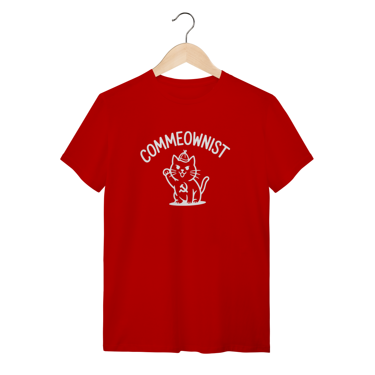 Camiseta Commeownist: Sátira Ativa - VOZ ATIVA | Algodão 100% (Quality)