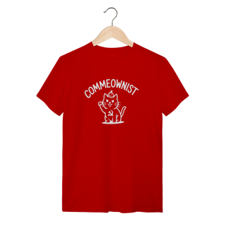 Camiseta Commeownist: Sátira Ativa - VOZ ATIVA | Algodão 100% (Quality)