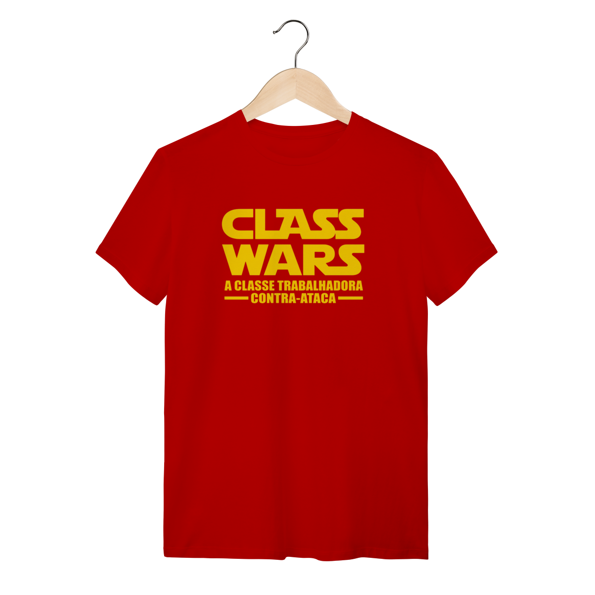 Camiseta Class Wars: Sátira Ativa - VOZ ATIVA | Algodão 100% (Quality)
