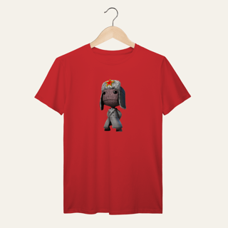 Nome do produto Camiseta Sackboy Revolucionário: Sátira Ativa - VOZ ATIVA | Algodão 100% (Prime-Premium)