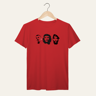 Nome do produto Camiseta Trindade Revolucionária: Heróis do Povo - VOZ ATIVA | Algodão 100% (Prime-Premium)