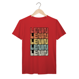 Nome do produto Camiseta Lenin Retrô: Heróis do Povo - VOZ ATIVA | Algodão 100% (Prime-Premium)