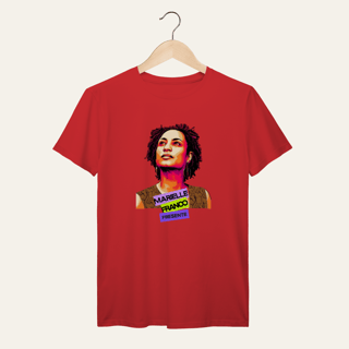 Nome do produto Camiseta Marielle Presente - Voz Ativa | Algodão 100% (Prime-Premium)