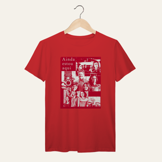 Nome do produto Camiseta Ainda Estou Aqui: Arte e Cinema - VOZ ATIVA | Algodão 100% (Prime-Premium)
