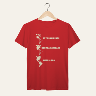 Nome do produto Camiseta Identidade Américas: Luta e Resistência - VOZ ATIVA | Algodão 100% (Prime-Premium)