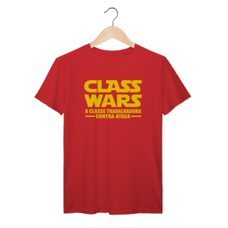 Nome do produto Camiseta Class Wars: Sátira Ativa - VOZ ATIVA | Algodão 100% (Prime-Premium)