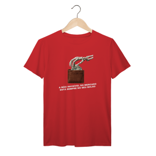 Nome do produto Camiseta Mão Invisível do Mercado: Sátira Ativa - VOZ ATIVA | Algodão 100% (Prime-Premium)