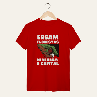 Nome do produto Camiseta Ergam Florestas: Terra e Natureza - VOZ ATIVA | Algodão 100% (Quality)