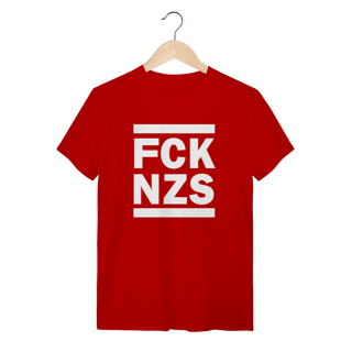 Nome do produto Camiseta FCK NZS: Luta e Resistência - VOZ ATIVA | Algodão 100% (Quality)