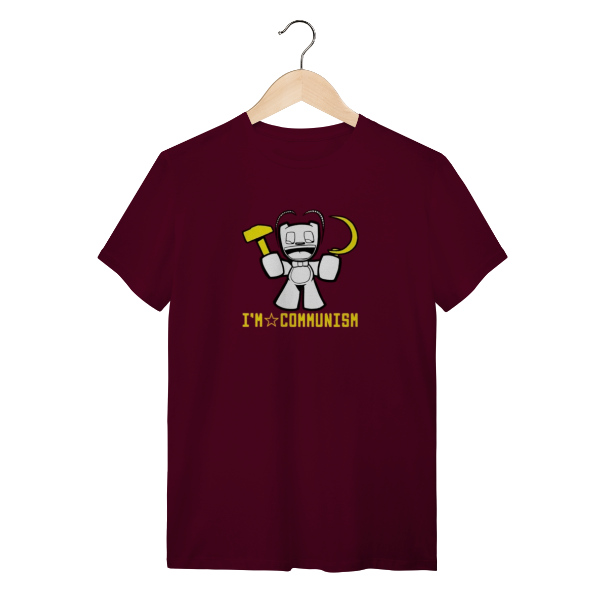 Camiseta Gummy Bear Comunista: Sátira Ativa - VOZ ATIVA | Algodão 100% (Quality)
