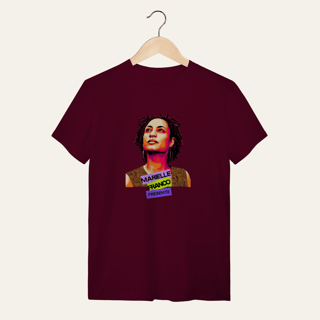 Nome do produto Camiseta Marielle Presente - Voz Ativa | Algodão 100% (Quality)