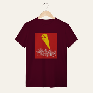 Nome do produto Camiseta Sinal Popular - VOZ ATIVA | Algodão 100% (Quality)