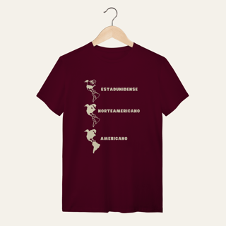 Nome do produto Camiseta Identidade Américas: Luta e Resistência - VOZ ATIVA | Algodão 100% (Quality)