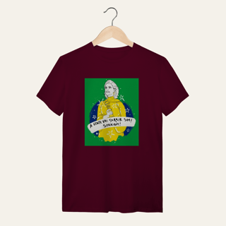 Nome do produto Camiseta A Gente Vai Sorrir Sim: Arte e Cinema - VOZ ATIVA | Algodão 100% (Quality)