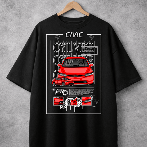 Camiseta Oversized Civic SI V2