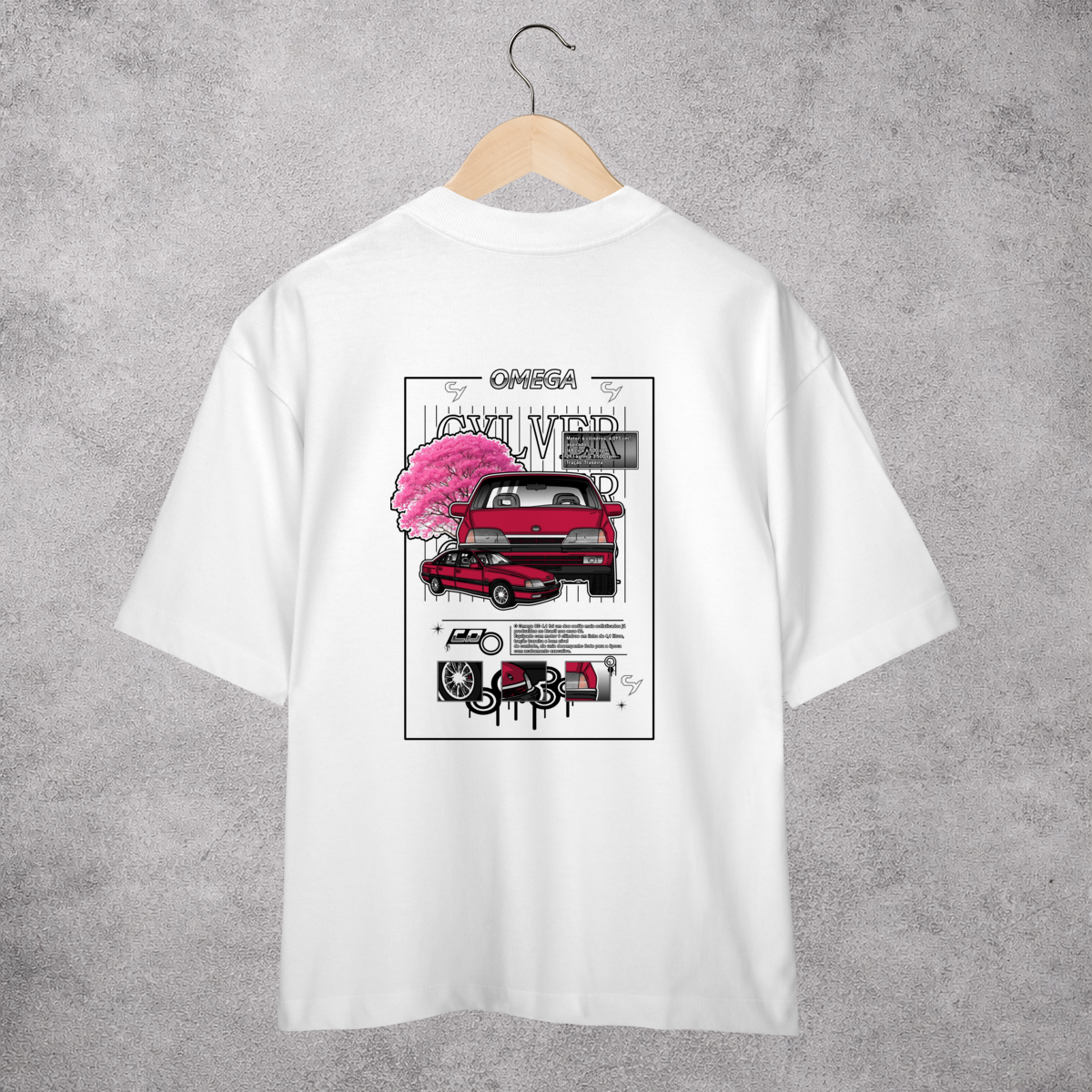 Nome do produto: Camiseta Oversized Omega